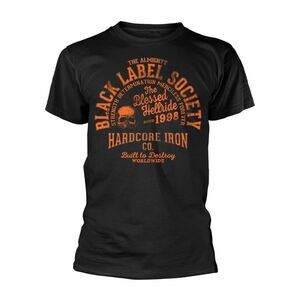Black Label Society Unisex Adult Hardcore Hellride T-Shirt / Black